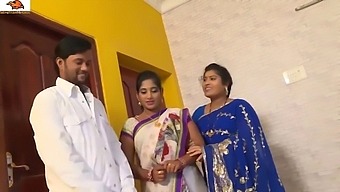 Pavitra És Bargavi, Telugu Nővérek, Elcsábítják Idős Főnöküket Szexuális Találkozásokra
