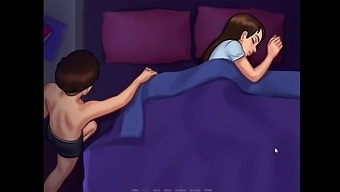 Jenny'S Intimate Encounter In Her Own Bed In The Latest Summertime Saga Installment