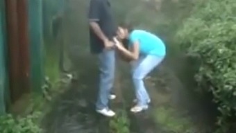 Black Indian Couple'S Outdoor Blowjob Adventure