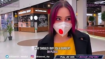 Russian Agent Kisses A Student In The Mall And Has Sex With Her In A Fitting Room