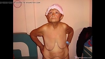 Amateur Senior Bbw Oma Pass Shares Her Intimate Photos In A Homemade Collection