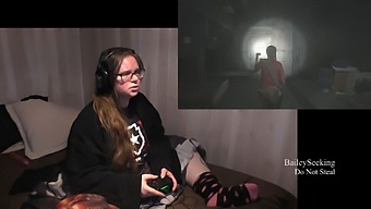 Part 3 Of A Resident Evil 2 Playthrough With Striptease