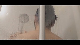 Mature Mom And Friends Share A Shower Experience