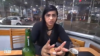 Nicoly Mattos Talks About Her Sexual Experiences And Gets Her Tight Ass Pounded