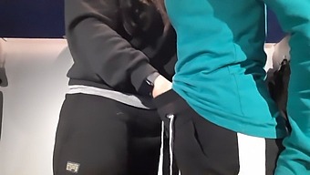 Two Hot Lesbians Indulge In Steamy Train Sex - Lesbian Illusion Girls