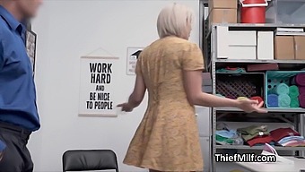 Police Officer Has Passionate Sex With Busty Middle-Aged Woman In His Workplace