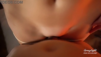 Stepmother Interrupts Son Masturbating And Aids In His Climax On Her Genitals As Father Is Present