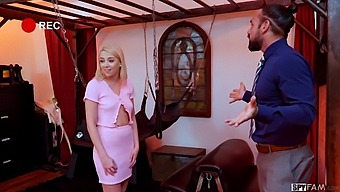 Stepdaughter'S Oral Skills And Sex Toys Make Stepdad'S Fantasy Come True