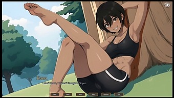 Cute Girl Experiences Her First Anal In Hentai Game
