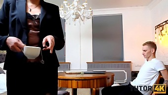 Horny Literature Tutor Indulges In Steamy Sex With Her Student