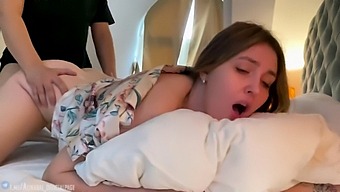 A Teen Boy Has Intimate Encounter With His Mature Stepmother In A Hotel