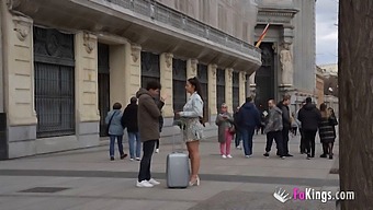 Nuria Millan, The Amateur Spanish Beauty, Enjoys Seducing Strangers On The Street!