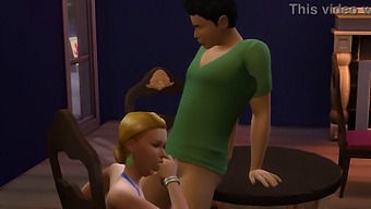 First Date Turns Into Passionate Encounter At A Restaurant