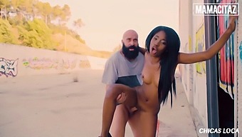Busty Brunette Boni Brown Enjoys A Public Romp In This Outdoor Porn Video