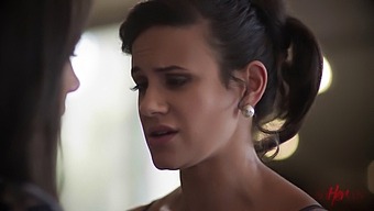 Big Tits And Squirts In A Steamy Lesbian Encounter