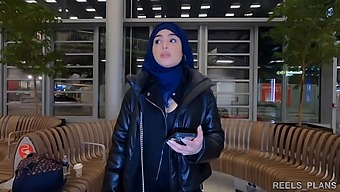 Nadja, A Veiled Iranian Woman, Experiences Rough Anal Sex In Various Locations As A Payment For The Plane