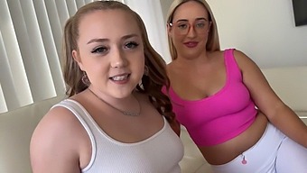 Eva Nyx And Brookie Blair Indulge In A Naughty Game Of Household Fantasy