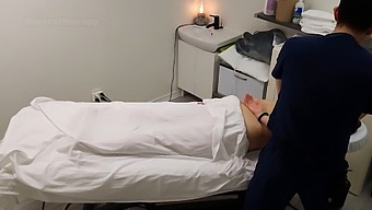 Emma, A Seductive Milf With Large Breasts, Was Willing To Engage In Sexual Activity During A Massage Session.