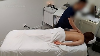 Uninformed Masseur Gives A Special Massage To A Young Waitress