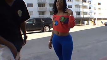 Miyamme Spice, The Stunning Beauty, Enjoys An Intense Romp On Various Outdoor Locations