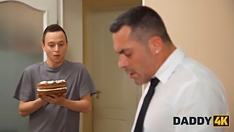 Daddy4k'S Seductive Service And Steamy Sex Scenes With A Young Beauty