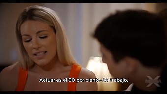 Stepmother’s Hard Work Ends Up In A Hot Scene. Subs Available In Spanish.