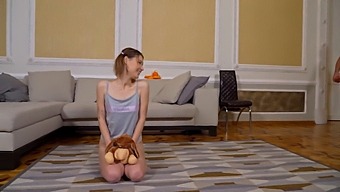 Daddy'S Back! It'S Okay! Don'T Worry, I'Ll Be Careful With His Cock.